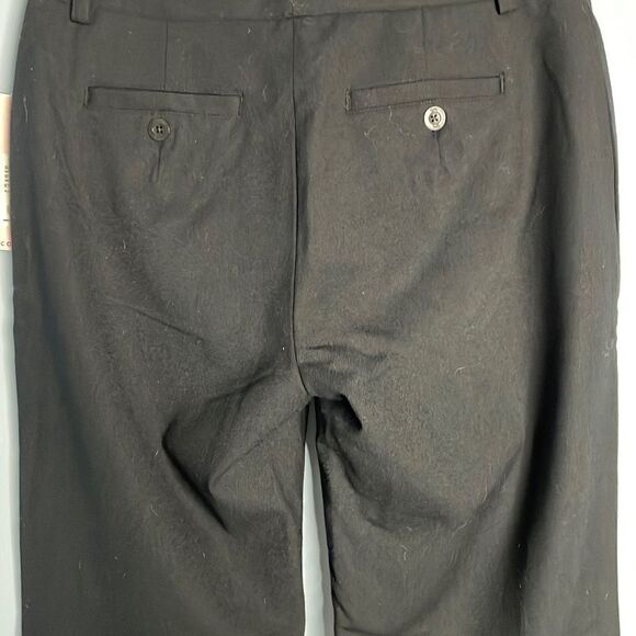 Lilly Pulitzer Grayson Pant Sz 4 Black lined wool black pants - Picture 5 of 8